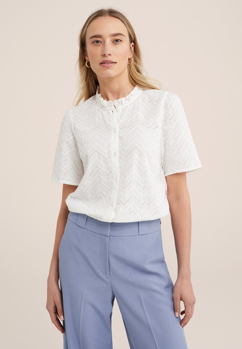 

Блузка-рубашка WE Fashion, цвет white