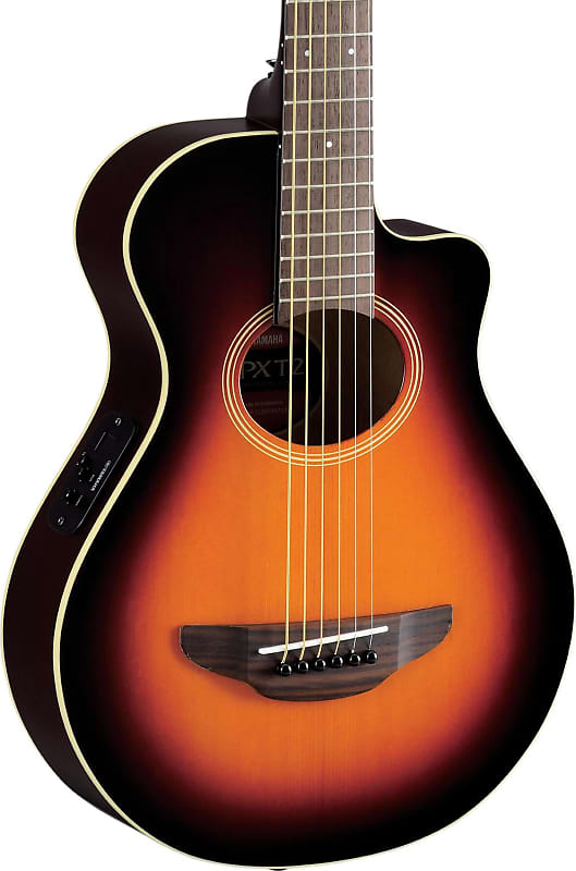 Акустическая гитара Yamaha APXT2 3/4 Size Acoustic Electric Guitar Old Violin Sunburst цена и фото