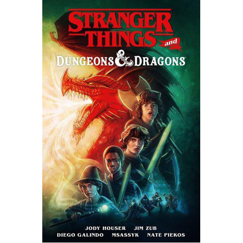 Книга Stranger Things And Dungeons & Dragons (Paperback) Dark Horse Comics