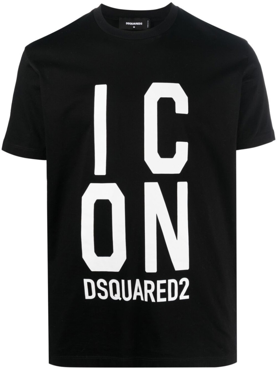 

Футболка с логотипом Icon Dsquared2, черный