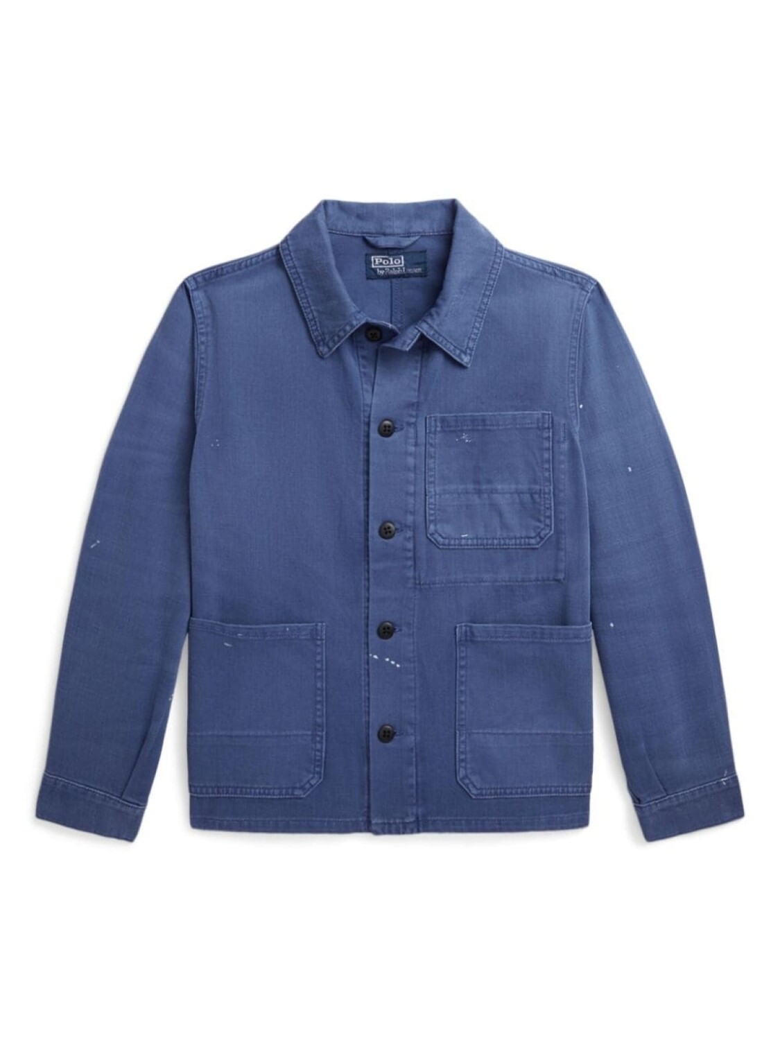 

Джинсовая куртка с накладным карманом Ralph Lauren Kids, синий
