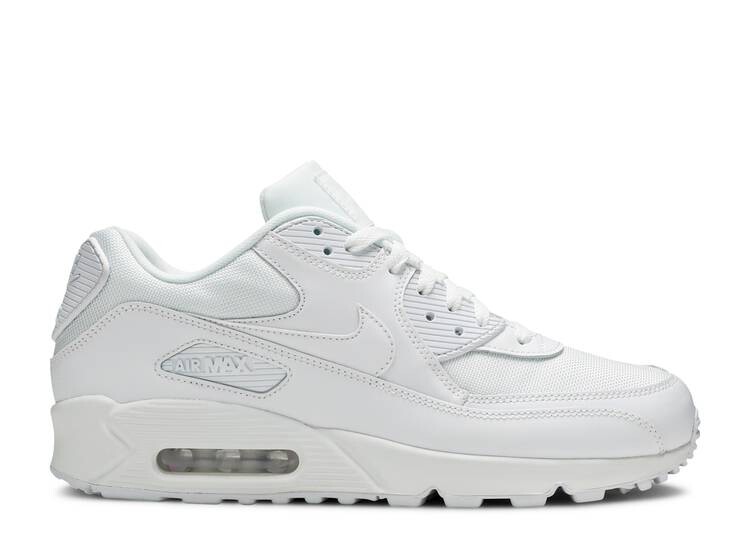 

Кроссовки Nike AIR MAX 90 ESSENTIAL 'WHITE', белый, Белый;серый