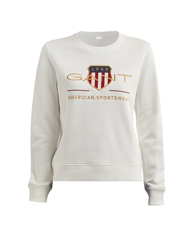 

Толстовка Gant, шерсть белый