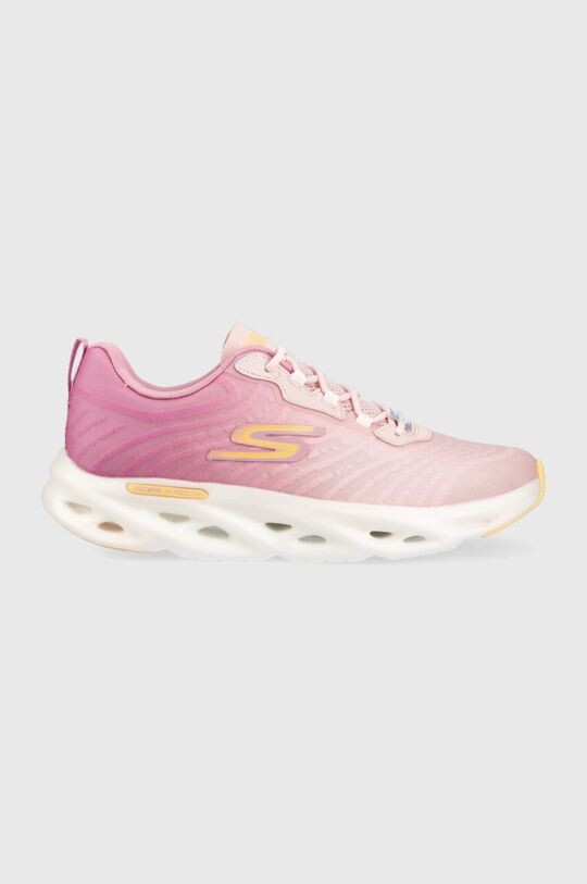 Кроссовки 129497 GO RUN SWIRL TECH SPEED HEADWAY Skechers, розовый