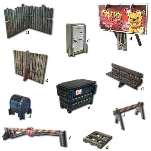 

Аксессуары Battle Systems Battle Systems Terrain: Urban Street Accessories II