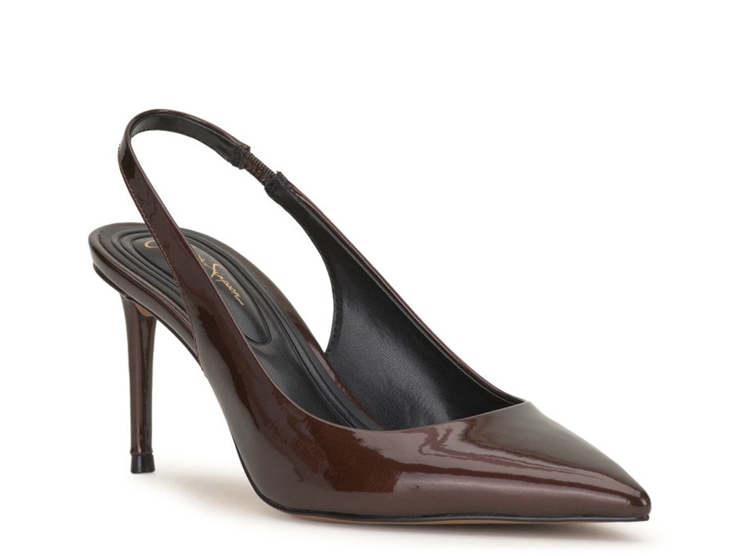 цена Туфли с ремешком на пятке Jessica Simpson Souli, темно-коричневый