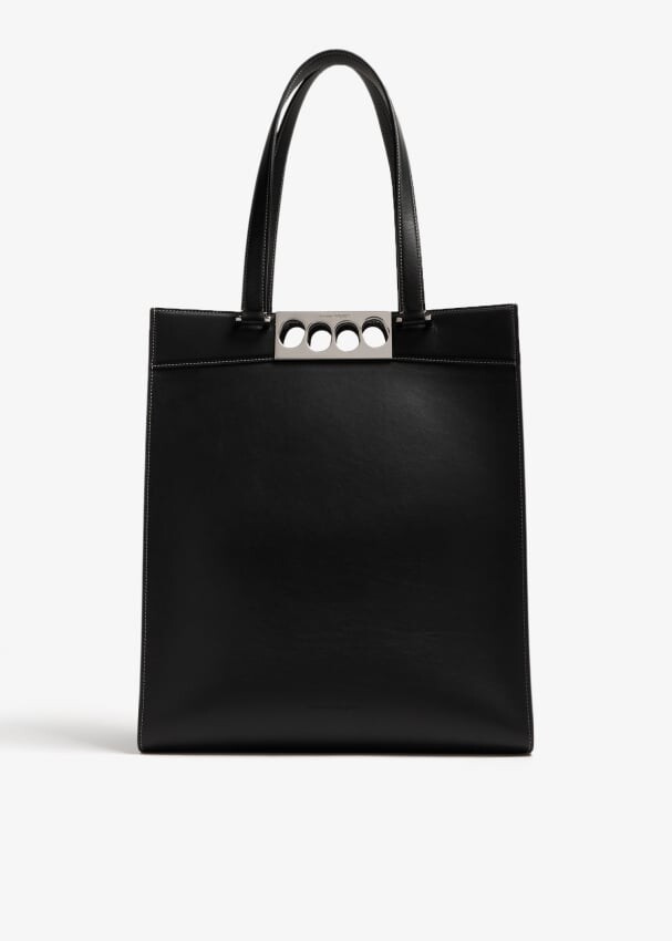 

Сумка-тоут Alexander Mcqueen The Grip, черный