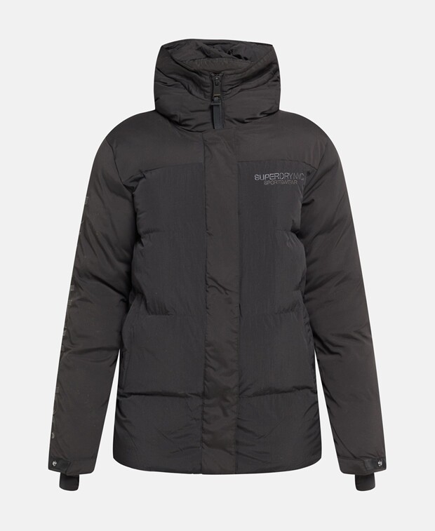 

Стеганая куртка Superdry, черный