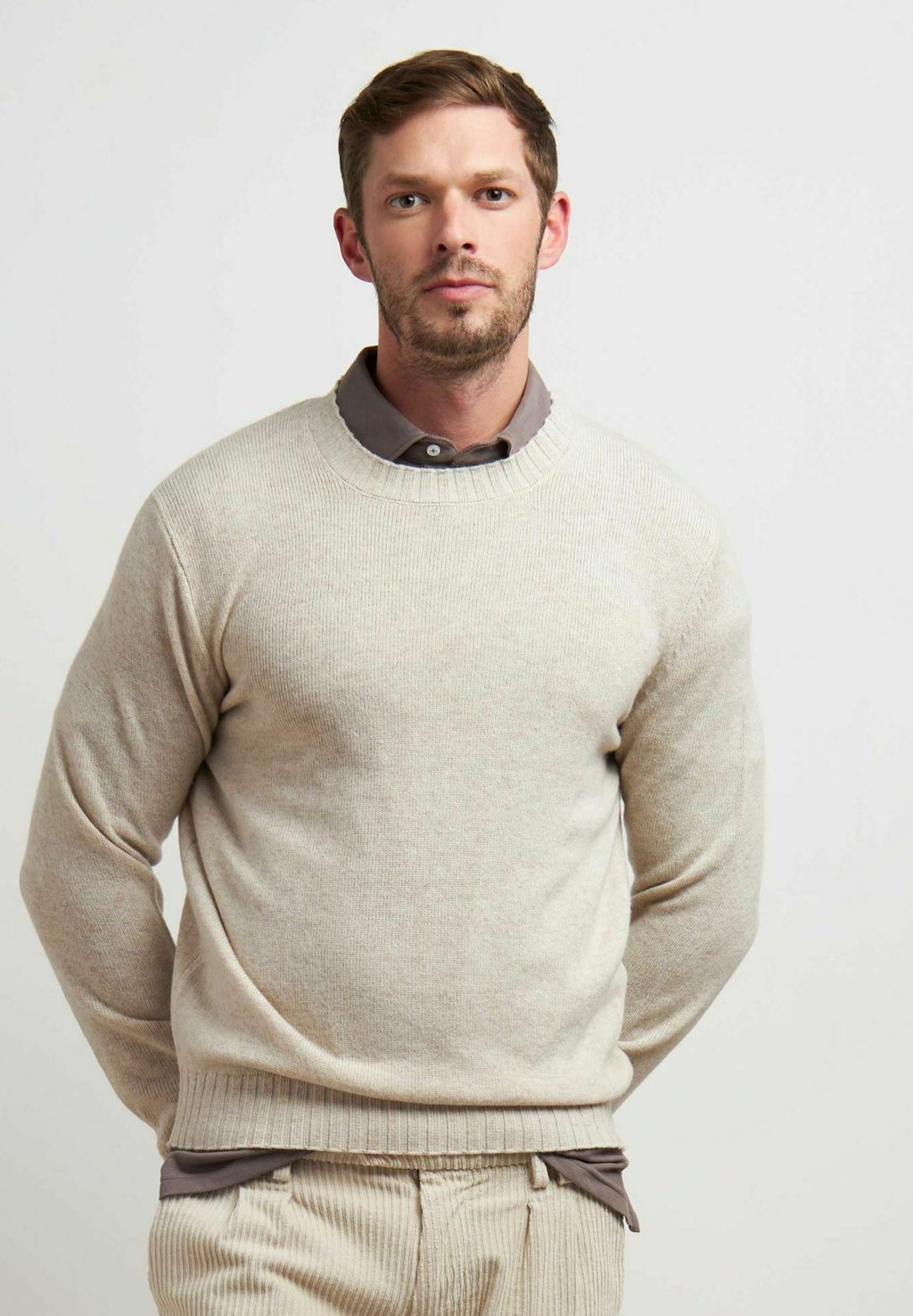 Свитер Crewneck Conbipel, цвет naturale вязаный свитер conbipel цвет antracite