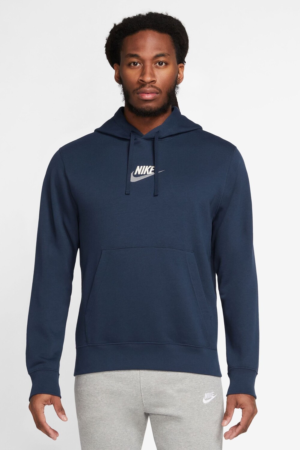 

Толстовка Club Fleece+ с капюшоном Nike, синий