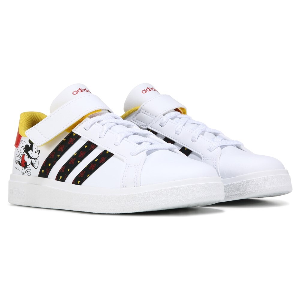 

Детские кроссовки Grand Court 2.0 Little Kid Adidas, белый