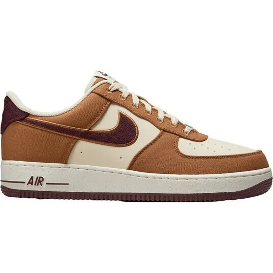 

Кроссовки Air Force 1 '07 Lv8 1 Nike, цвет Britsch Tan/Burgund