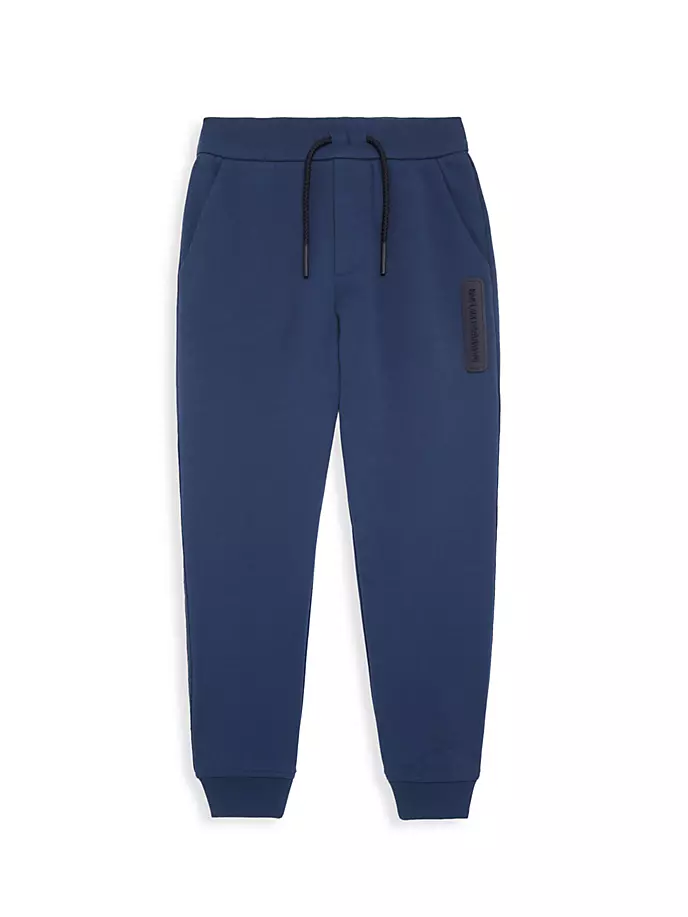 

Спортивные штаны с логотипом Little Boy's и Boy's Emporio Armani, синий