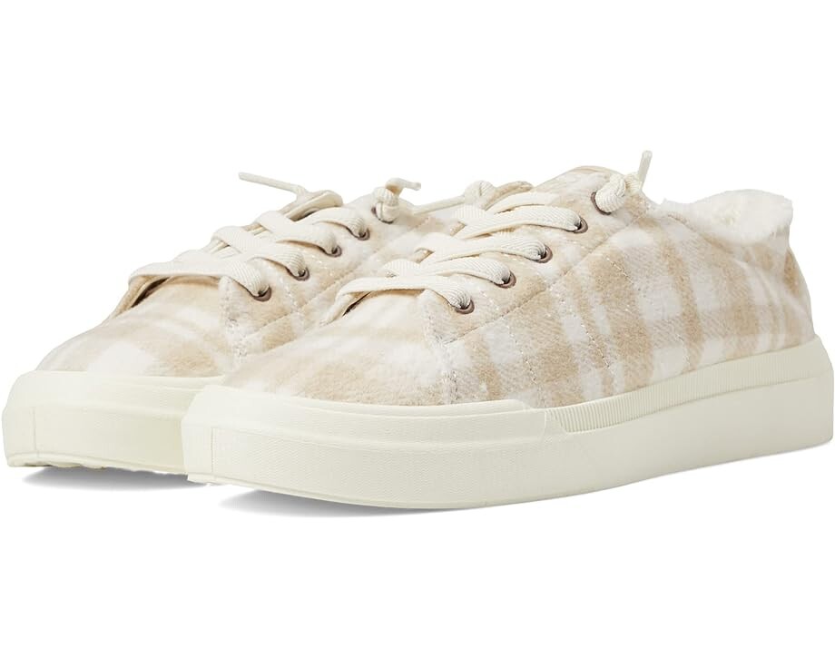 

Кроссовки Roxy Rae Faux Fur, цвет Tan Plaid