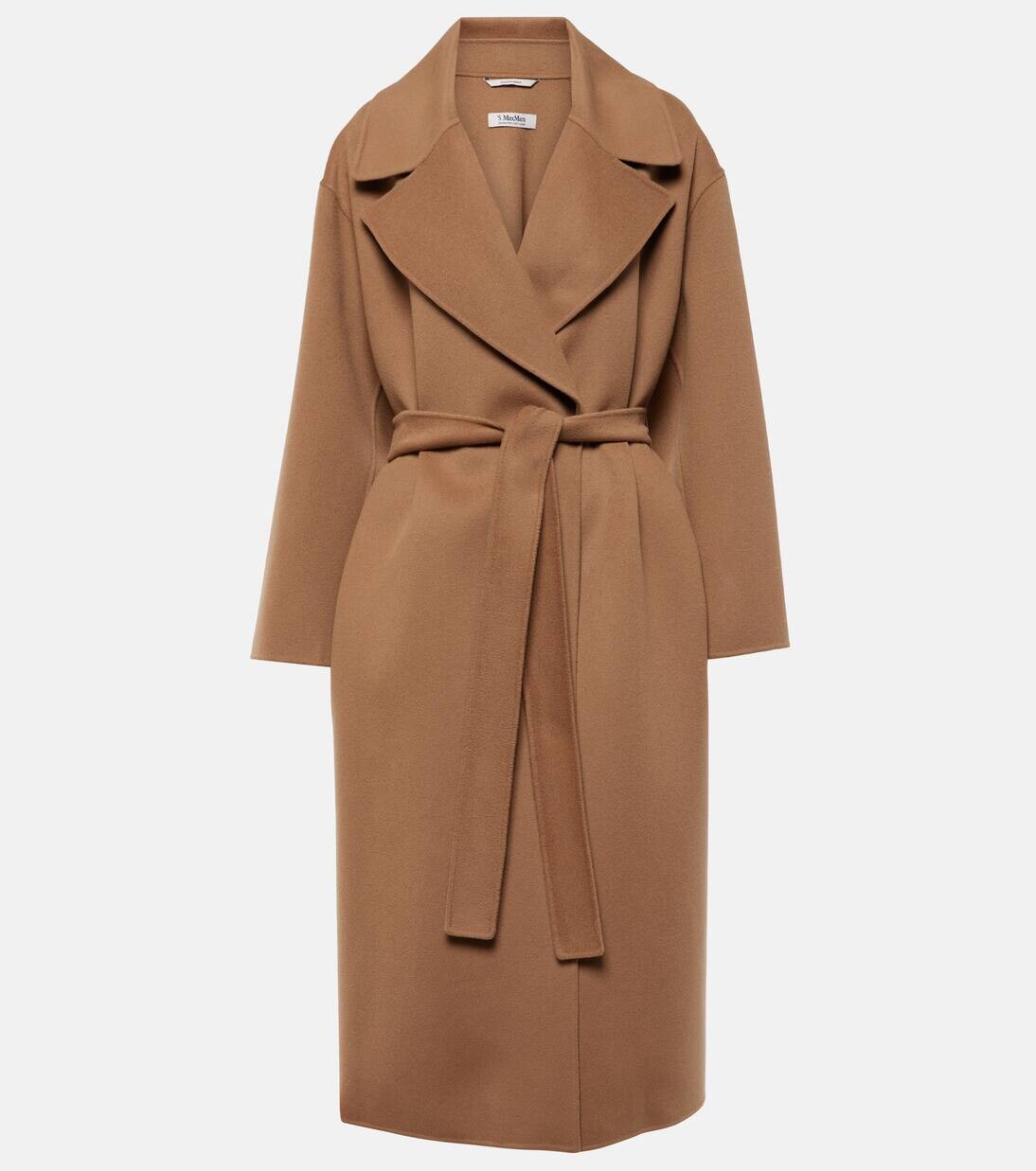 

Пальто шерстяное с запахом 'S Max Mara, цвет perfect carmel