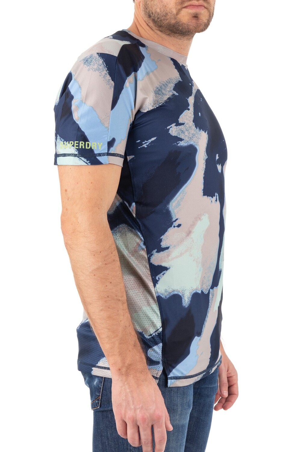 

Футболка - Бежевая - Классический крой SUPERDRY, бежевый