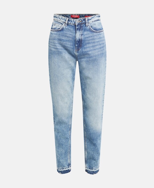 

Прямые джинсы Guess, розовый