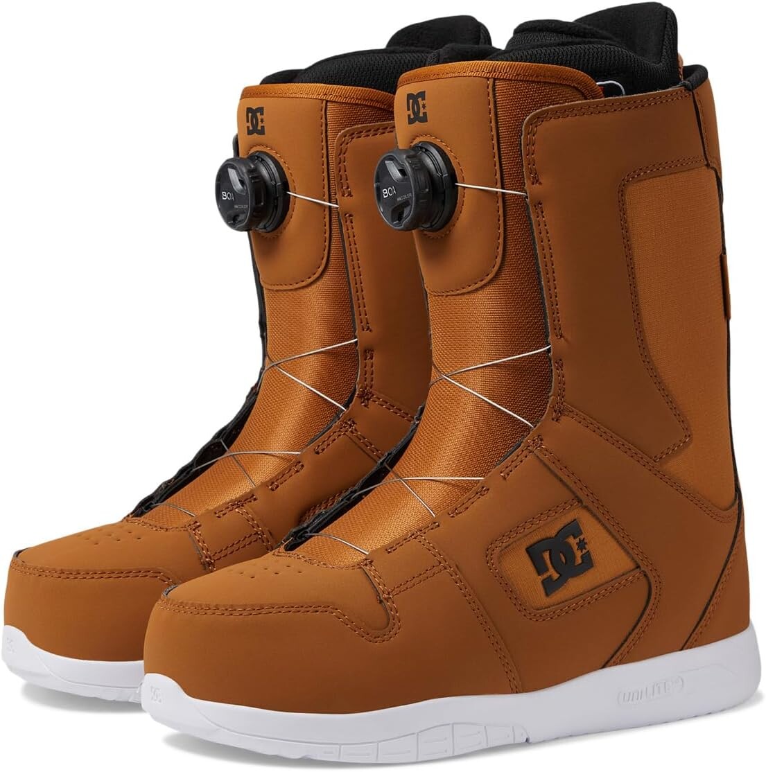 

Ботинки Phase BOA Snowboard Boots DC, цвет Wheat/White