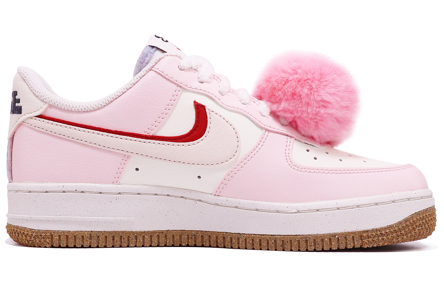 

Кроссовки Nike Air Force 1 Skateboard Shoes Women's Low-Top Pink White, Розовый, Кроссовки Nike Air Force 1 Skateboard Shoes Women's Low-Top Pink White