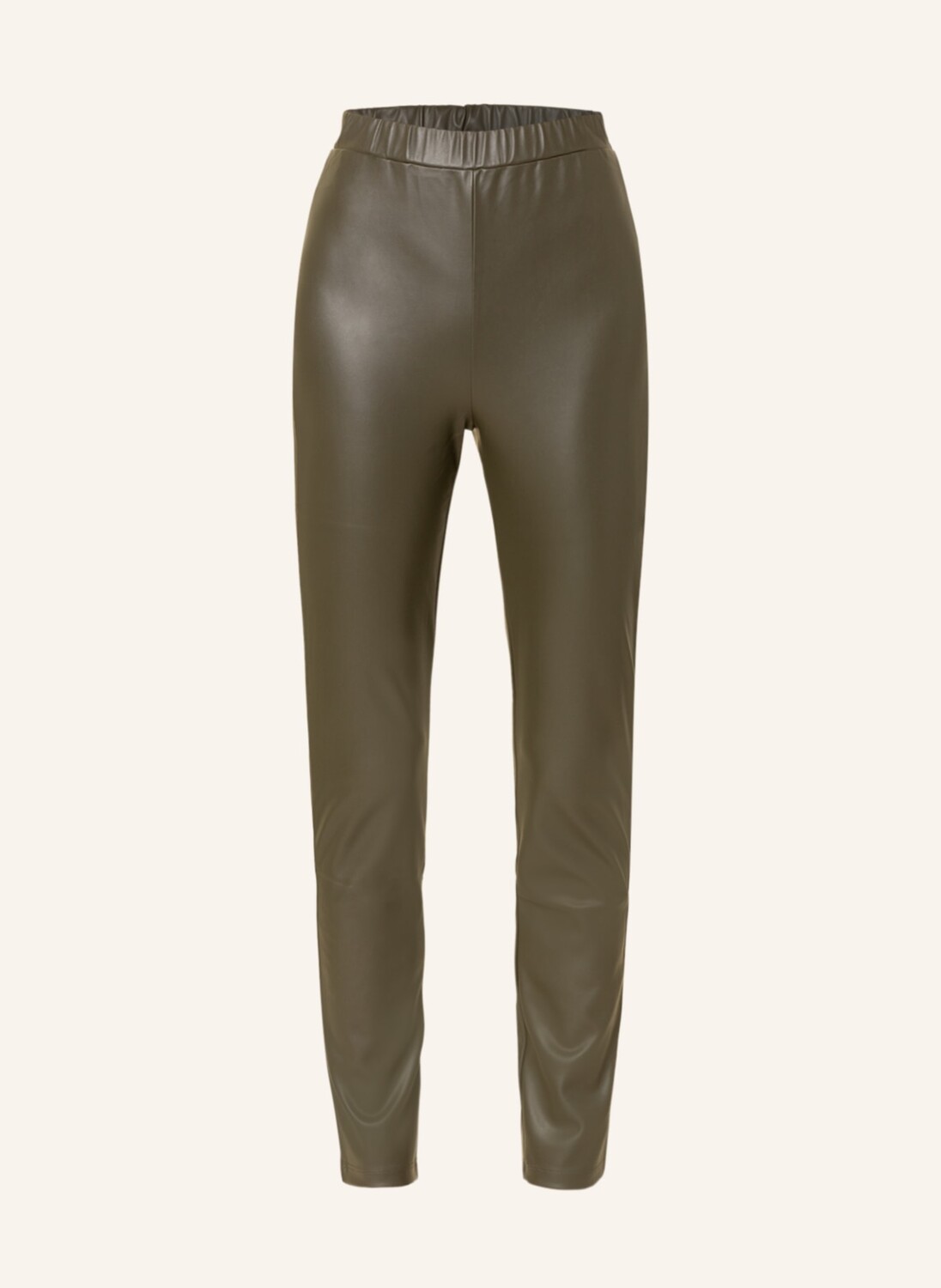 

Леггинсы MaxMara LEISURE ORNELLA in Lederoptik, хаки