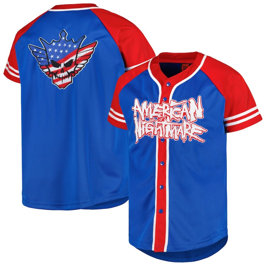 

Джерси WWE Authentic Cody Rhodes, синий