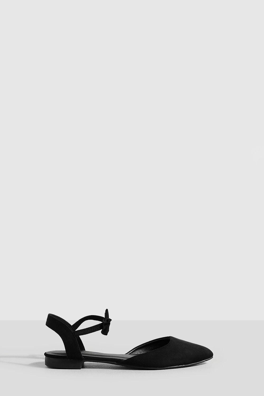

Туфли на платформе с лантом Boohoo, черный