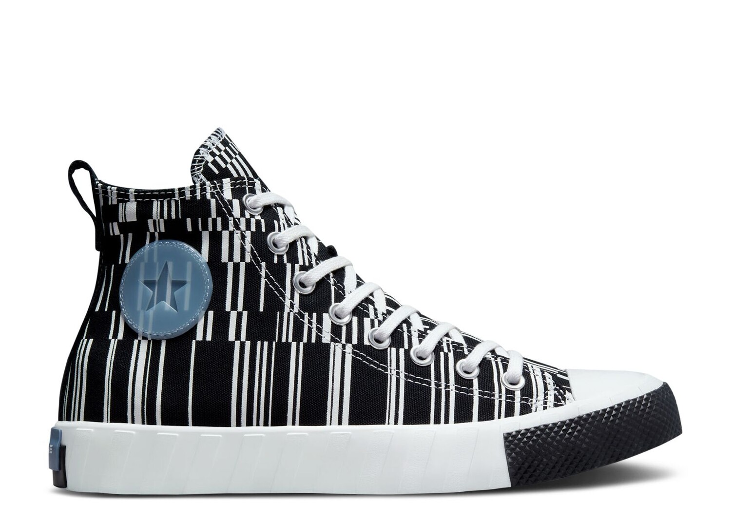 

Кроссовки Converse Unt1Tl3D High 'Translucent Barcode - Black Indigo Oxide', черный