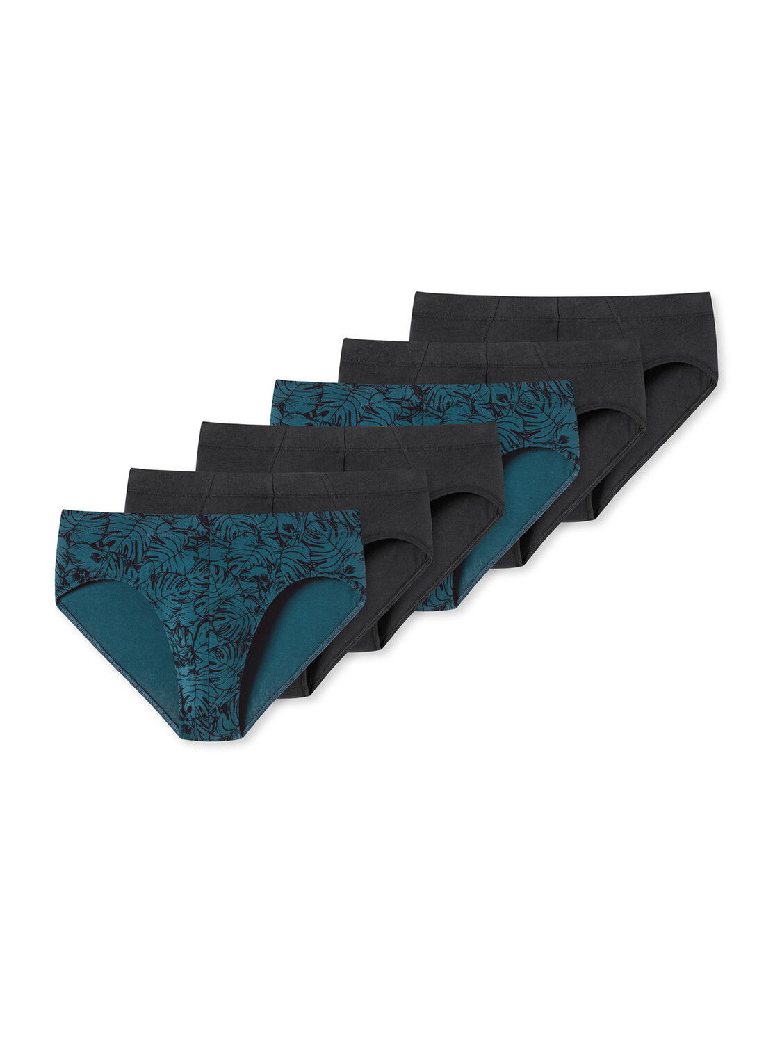 

Трусы Schiesser Mini 95/5 Organic, цвет blau, schwarz