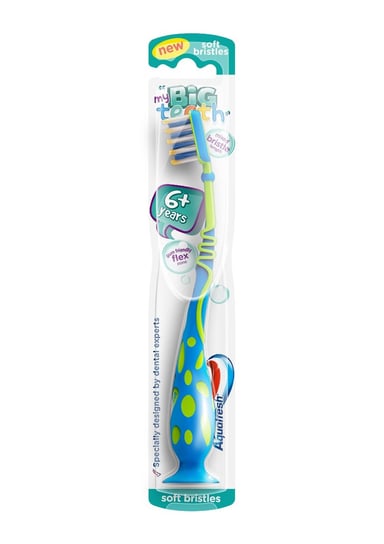 Зубная щетка для детей 6+ мягкая, 1 шт. Aquafresh, My Big Teeth