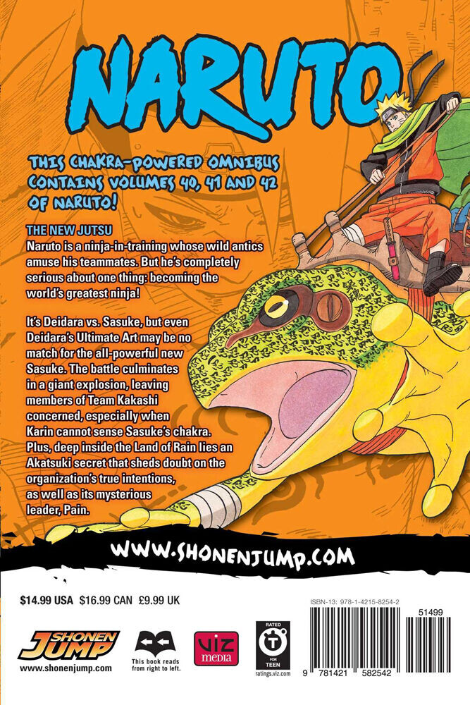 

Манга Naruto 3-in-1 Edition Manga Volume 14