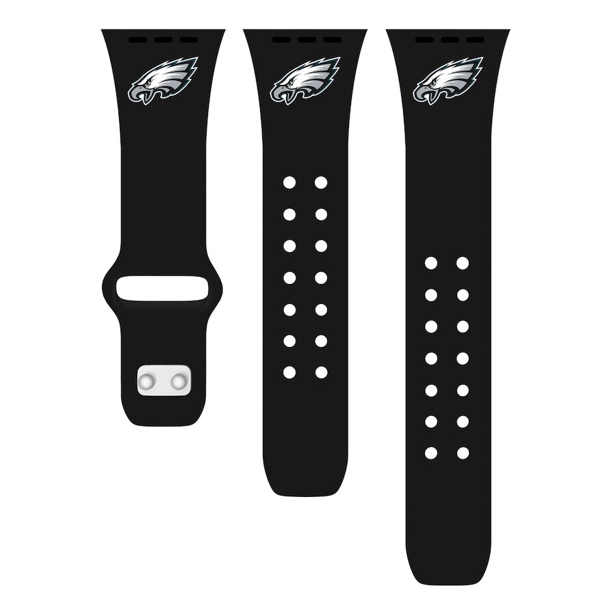 

Ремешок для часов Artinian Philadelphia Eagles, черный