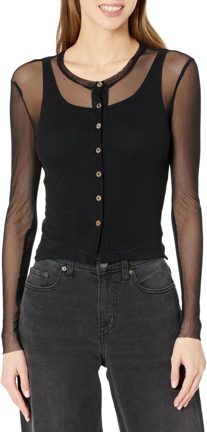 

Свитер Tulle Cardi Only Hearts, черный