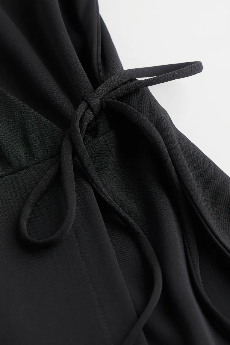 

Платье с трансфером H&M, черный