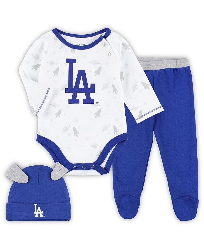 

Комплект из боди, шляпы и брюк на ножках Los Angeles Dodgers Dream Team для новорожденных Outerstuff, синий