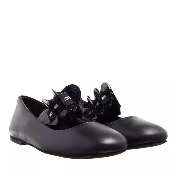 

Лоферы flower heart Love Moschino, черный