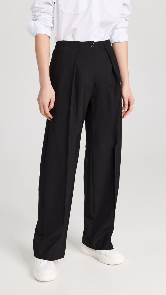 

Брюки Acne Studios Tailored, черный