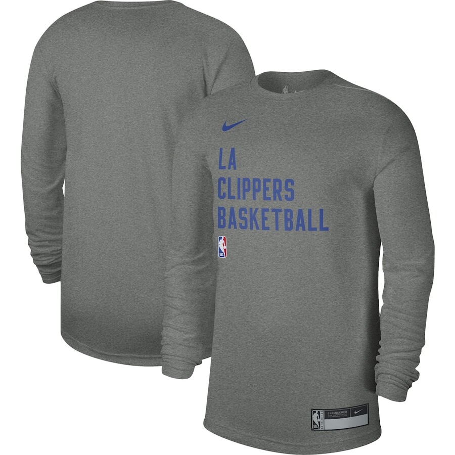 

Футболка с длинным рукавом Nike La Clippers, серый