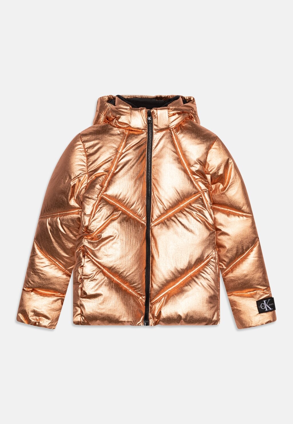 

Зимняя куртка PUFFER Calvin Klein Jeans, цвет bronze metallic