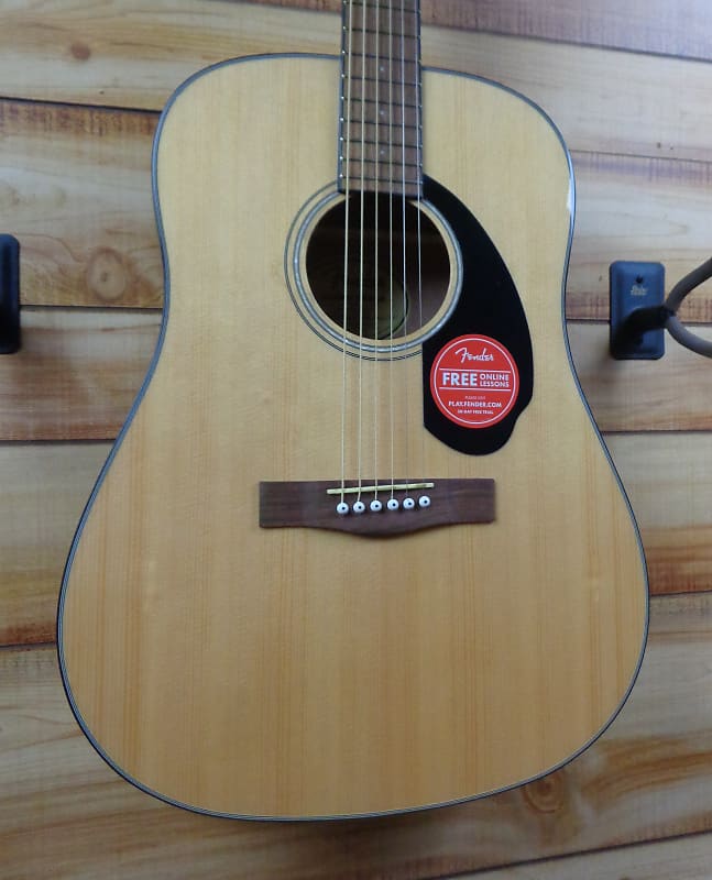 Акустическая гитара Fender CD60S Dreadnought Pack V2 Acoustic Guitar Solid Spruce Top Natural