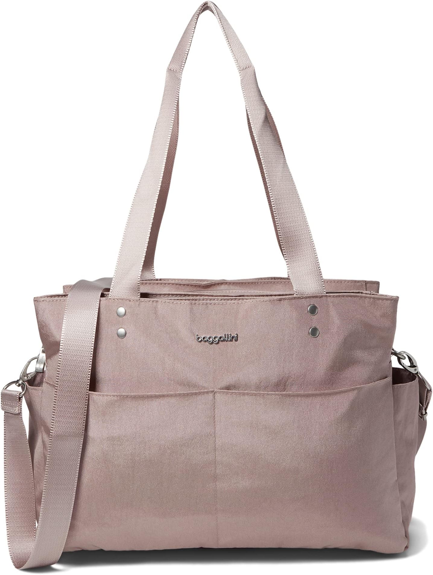 цена Единственная сумка Baggallini, цвет Blush Shimmer