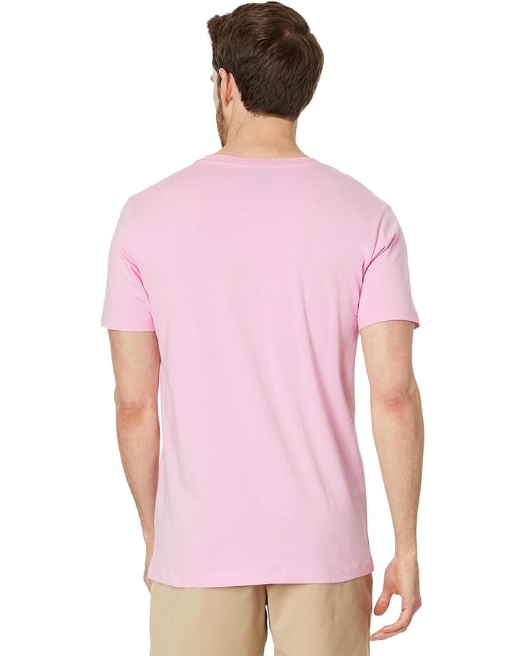 

Футболка U.S. POLO ASSN. Solid Crew Neck Pocket T-Shirt, цвет Pink Hour