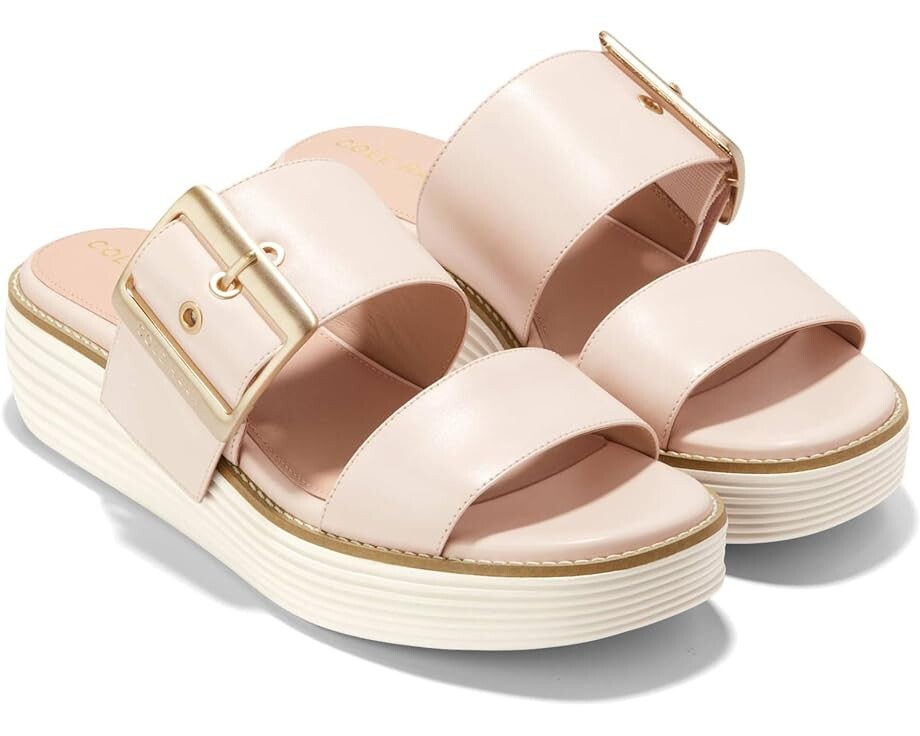 

Сандалии Cole Haan Originalgrand Platform Slides, цвет Sandollar/Ivory