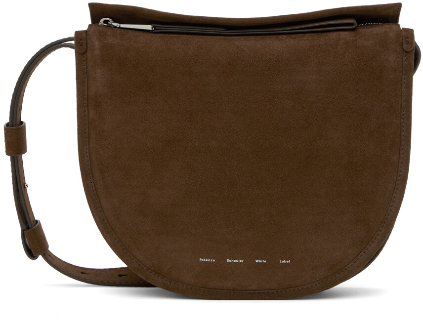 

Коричневая сумка Baxter среднего размера White Label Proenza Schouler