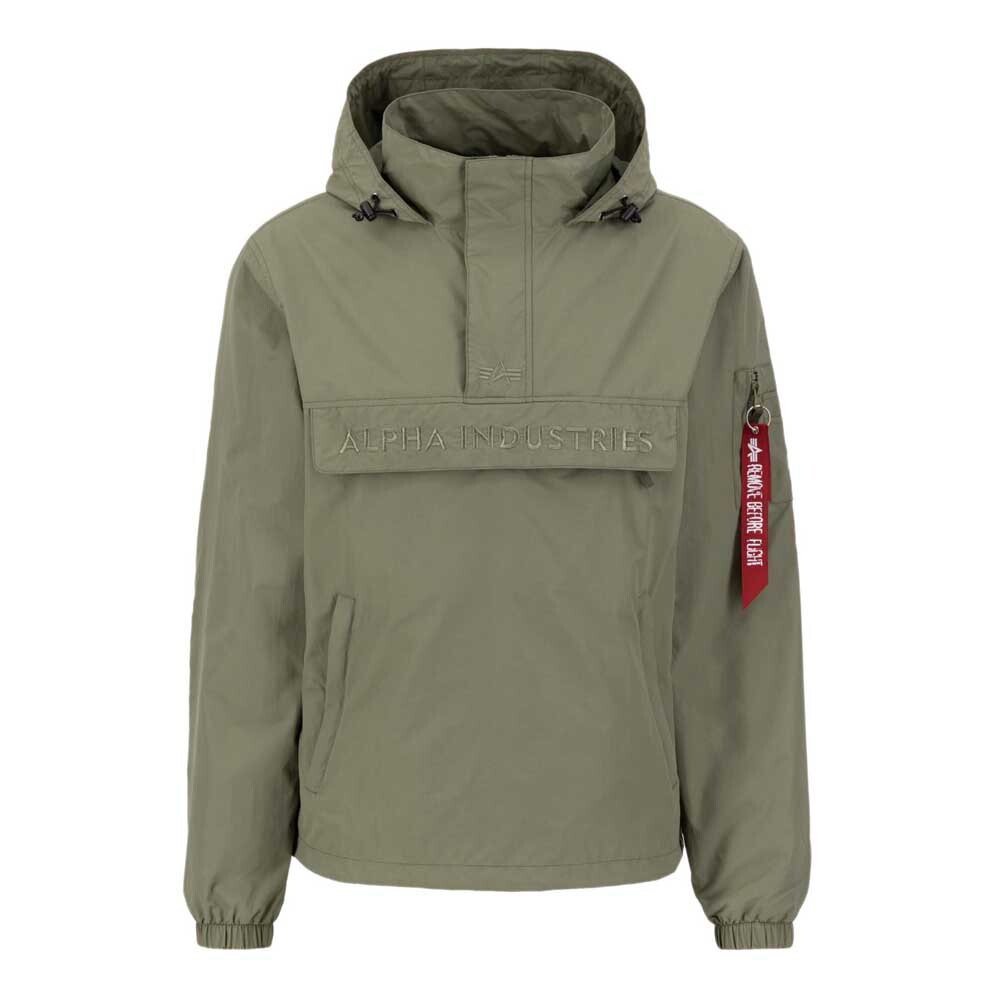 

Куртка Alpha Industries Anorak Embroidery Logo, зеленый