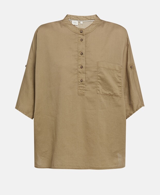 

Рубашка блузка Camel Active, серо-коричневый