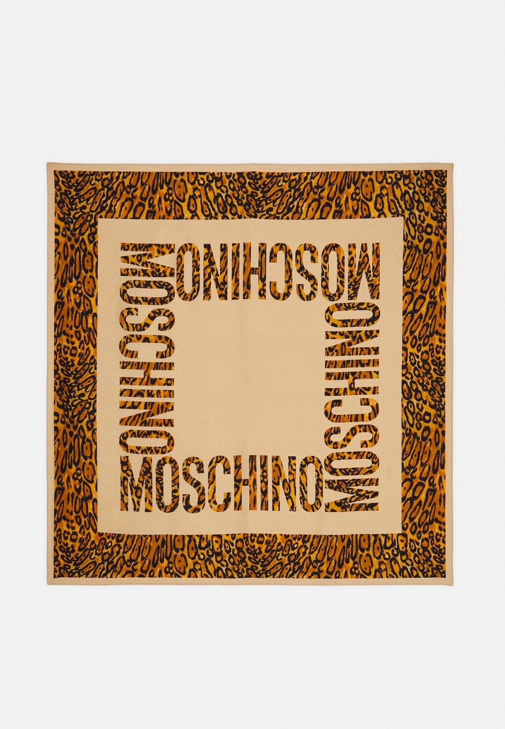 

Шарф MOSCHINO ШАРФ УНИСЕКС, бежевый