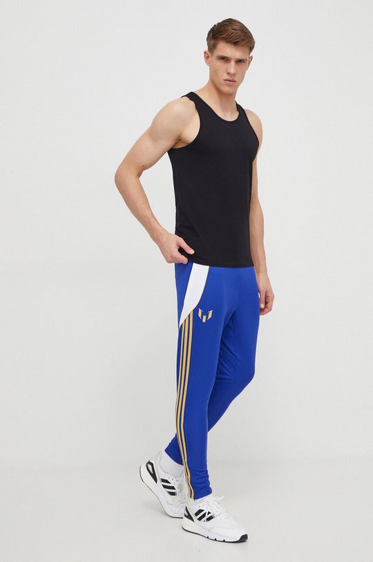 Тренировочные штаны Месси adidas Performance, синий