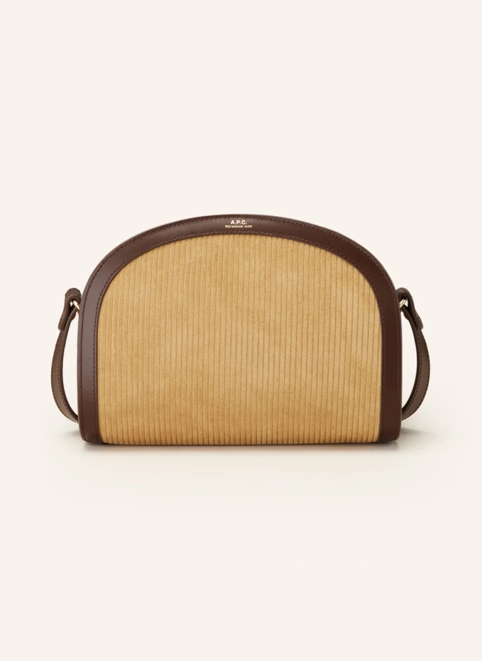 

Сумка на плечо demi-lune mini A.P.C., коричневый