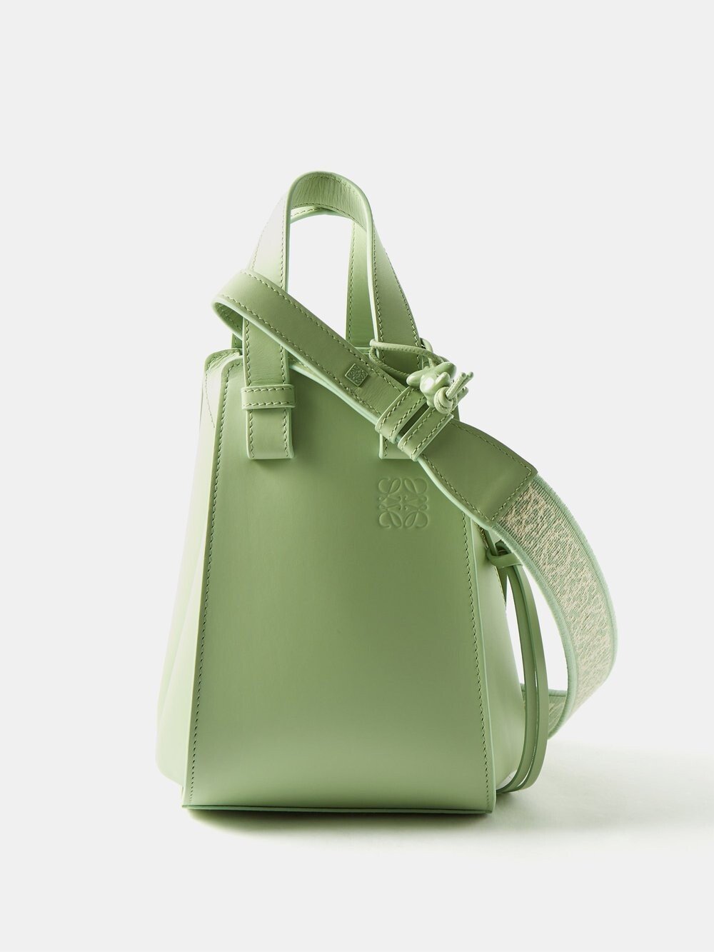

Кожаная сумка-гамак LOEWE, зеленый