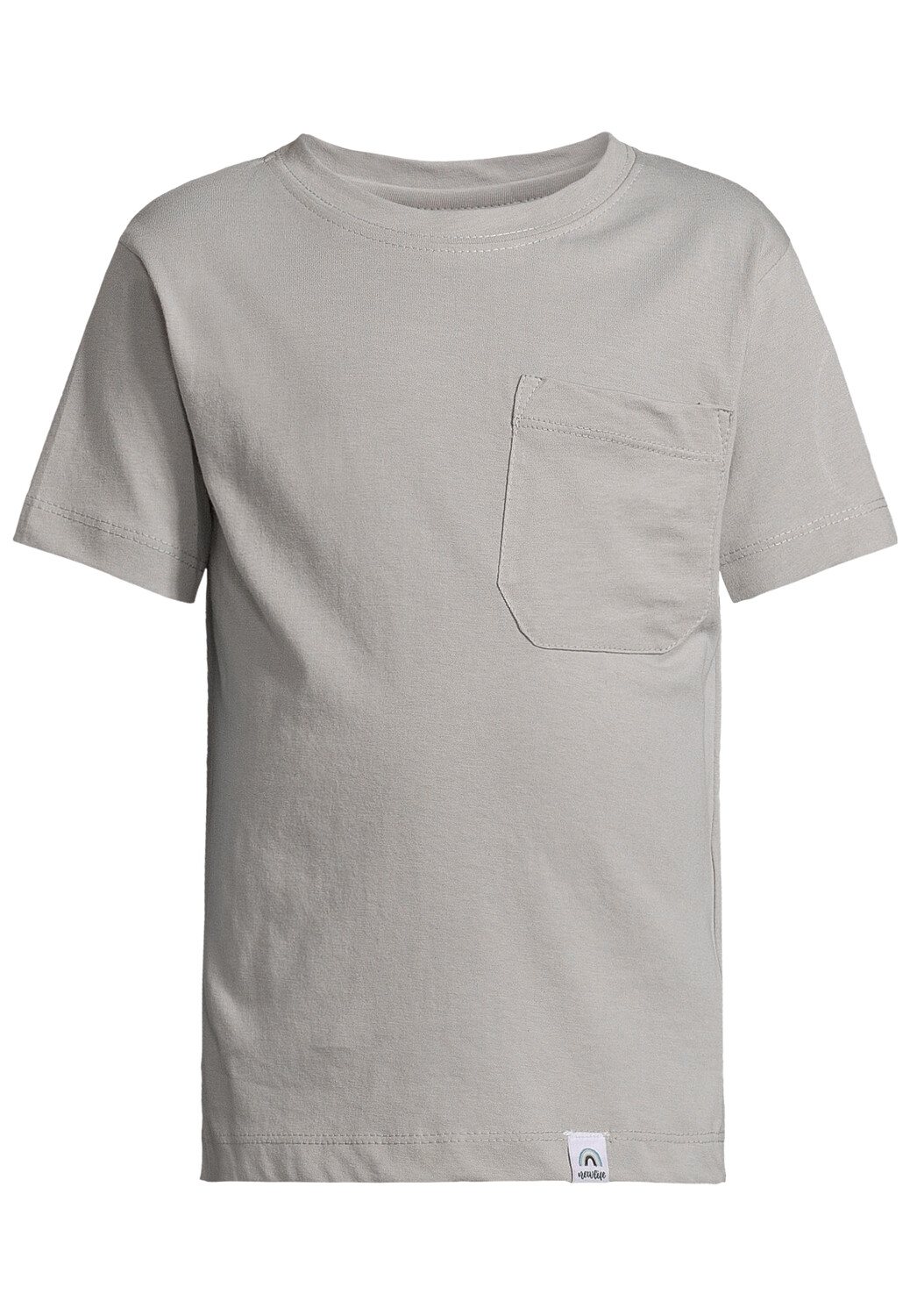 

Футболка New Life TEE CREW NECK PATCH POCKET, серый